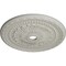 Ekena Millwork Palmetto Ceiling Medallion (Canopies up to 7 5/8"), 31 1/2"OD x 3 5/8"ID x 1 3/4"P, Pot of Cream CM31PMPCF - alternate 4